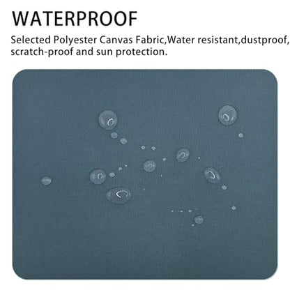 Gheeidau Canvas Repair Patch 9×11 Inch 3Pcs Waterproof Self-Adhesive Fabric Repair Patch for Tents,Boat Cover,Pop Up Canopy,Patio,Bags,Car Seats,Sofas,Furniture Cover(Denim Blue) - color: Denim Blue, size: 9"×11"×3PCS