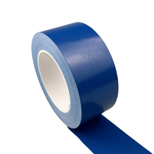 Multi-Purpose Duct Tape 2 Inch x 33 Yards, Heavy Duty, Waterproof, Great for Repairs, Packaging, Arts Crafts and DIY Projects (Blue) - color: Blue, size: 2 Inch