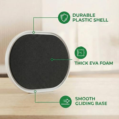 Extra Large Furniture Sliders for Carpet, 9.5 Inch Heavy Duty Reusable Moving Pads for Carpet and Hardwood Floors, Glides to Protect Surfaces and Easy Relocation - size: For Carpet - 4 PCS