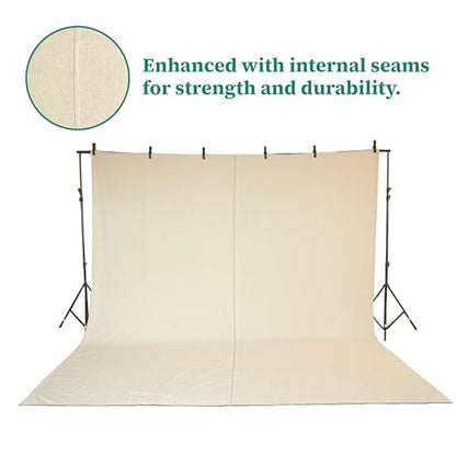 ZUPERIA Canvas Drop Cloth for Painting (Size 4' x10' Feet Pack of 4) Painters Drop Cloth for Painting, Furniture & Floor Protection, All Purpose Thick Canvas tarp with Double Stitched Edges - size: 4' x 10' Feet