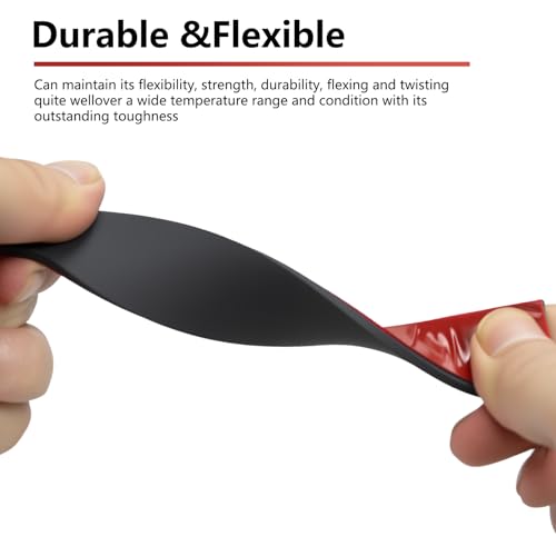 Adhesive Solid Rubber Strips - 1/2" Wide x 1/16" Thick x 180" Long, Black Neoprene Rubber Gasket Strip Roll for DIY Seal, Weather Striping,Liner,Cushion & Craft - size: 0.5" W X 180" L, style: 1/16" Thick Adhesive