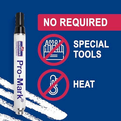 Pro-Mark Touch Up Wood Markers (Warm Grey)- for Scratch Repair and Touch-Ups on Wood Furniture: Tables, Desks, Frames, Bed Posts and Trim- by Mohawk Finishing Products - color: Warm Gray