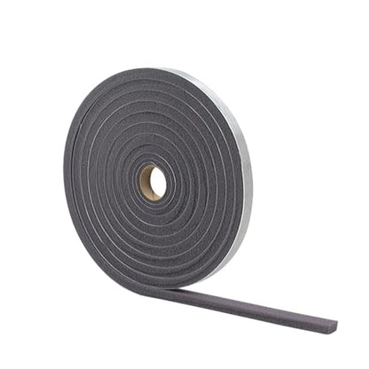 M-D Building Products 02071 1/4 in. x 1/2 in. x 17 ft. Gray Economy Foam Window Seal for Medium Gaps - size: 1/4" x 1/2"