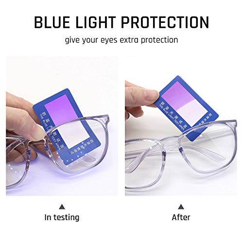 TOREGE Safety Glasses, Safety Goggles Eye Protection With Anti-Fog And Anti-Blue Light Lenses For Women Nurse (Light Purple Blue&Clear Lens) - color: Light Purple Blue&clear Lens