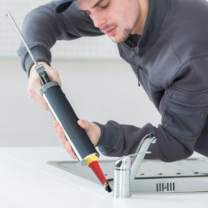 Caulk Finisher Kit Caulking Nozzle Tips Stainless Steel with Connection Bases Replacement 30 Pieces - style: Normal