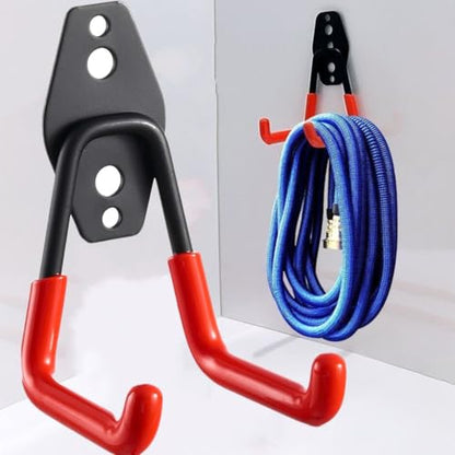 Garage Hooks Heavy Duty, 4.7x2.7 Inch Utility Steel Garage Storage Hooks,Wall Mount Garage Hanger Organizer for Organizing Garden Lawn Tools, Ladders, Bulk Items, Bikes