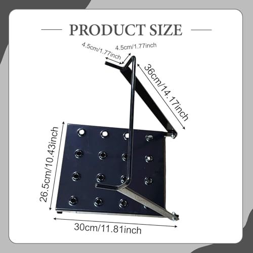 Generic Ladder Work Platform Stable Sturdy Workbench Wide Pedal Work Ladder Tray Multipurpose for Pantry Outdoor Household Tools Hold