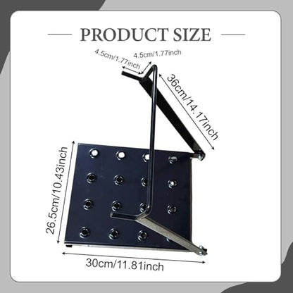 Generic Ladder Work Platform Stable Sturdy Workbench Wide Pedal Work Ladder Tray Multipurpose for Pantry Outdoor Household Tools Hold