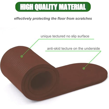 4 Pack Anti-Slip Furniture Rail Pads,Non Skid Furniture Pads for Recliners, Furniture Gripper Pad, Furniture Pads for Protecting Hardwood Floor Tile Floor,for Recliners,Sofa,couches (30.7inch-Coffee) - size: 4Pcs-Coffee
