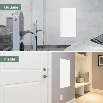 Vent Systems Access Panel for Drywall 12 x 24 Inch - Wall Hole Cover Plate - Metal Access Door with Handle - Plumbing Access Panel for Drywall - Service Shaft Crawl Space Door - Wall Access Panel - size: 12" X 24"
