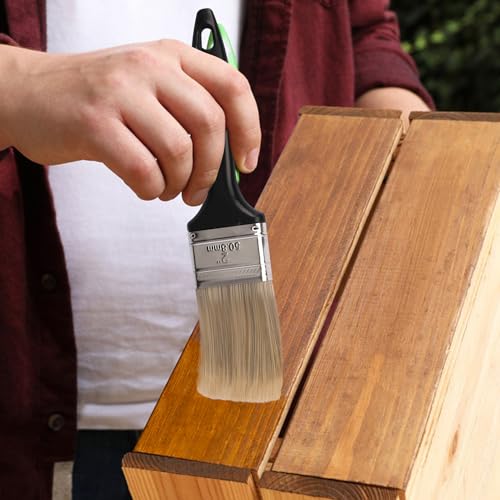 30 Pack 2 Inch Paint Brushes - A Professional Range of Wall Paint Brushes, Deck Paint Brush, and Chip Brushes - Perfect DIY Painting Tools for Your Home or Business KUKLIPJIM - size: 30 Pack 2 Inch