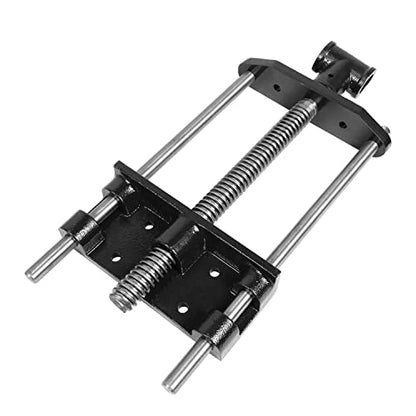 HFS(R) Woodworking Bench Vise, Heavy Duty Front Screw Vise for Workbench Chrome plating Leg Vise Hardware Woodworking (7IN) - size: 7"
