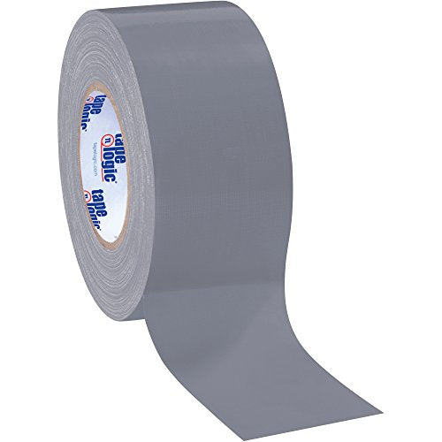 Aviditi (3 Rolls) Tape Logic 3 Inch x 60 Yards Multipurpose Duct Tape, Silver, 10.0 Mil Thick - for Temporary Repairs, Labeling, Patching, Marking and Social Distancing - color: Silver, style: 3 Pack