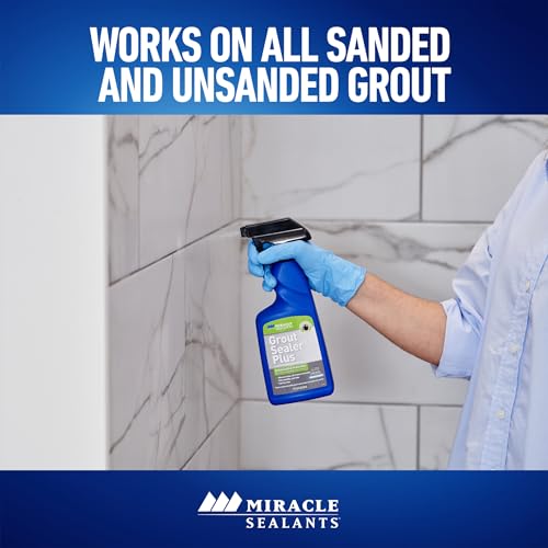 Miracle Sealants Grout Sealer Plus Invisible Penetrating Sealer Spray, 16 oz, 6 Pack - size: 16 Fl Oz (Pack of 6)