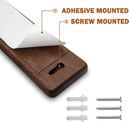 HOSHANHO Knife Magnetic Strip, Acacia Wood Powerful Magnetic Knife Strips, Magnetic Knife Holder for Wall 10 Inch Use as Magnetic Tool Organizer, Home Organizer - size: 10"