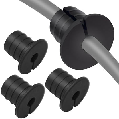 Cable Routing Kit for Starlink for 3/4 inch Wall Hole 4 Pcs, Starlink Accessories, Silicone Cable Wall Pass, Starlink Anti-Slip Wall Grommets for Cables (3/4 inch) - size: 3/4 inch 4pcs