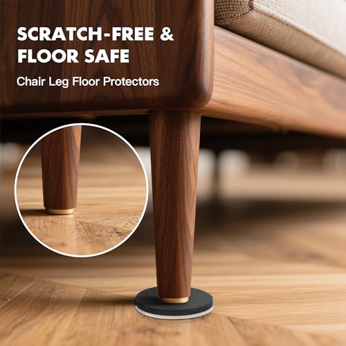 16-Pack Furniture Sliders for Hardwood Floors, Save 80% Effort Safely and Easily, The Glide Tool Set for Heavy Furniture and Appliances, Reusable Floor Protectors and Moving Pads (16 Felt 3.5" Slider)