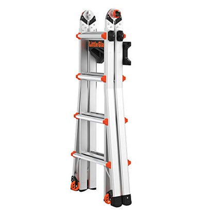 Little Giant Ladder Systems 15097 Ladder Storage Rack, Black/Orange