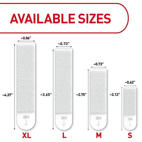 Command XL Heavyweight Picture Hanging Strips, 20 lb Capacity, 32 Pairs (64 Strips), White Adhesive, Damage-Free Wall Hangers for Home Decor - style: 32 Pairs