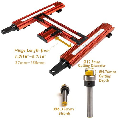 O'SKOOL Hinge Mate Accessory Installation Kit for Doors, Jambs, Latches and Strike Plates, PTA025