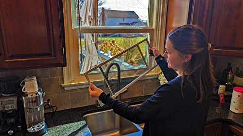 Adjustable & Expandable Window Screen with Slide Rite Technology 21" - 39" x 15" (2-Pack) Pre-Framed Window Screen - size: 21" - 39" x 15" (2-pack)