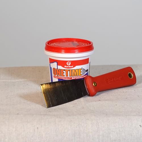 Red Devil 4824 1-1/2" Flex Putty Knife , Black - size: 1.5", style: Flex