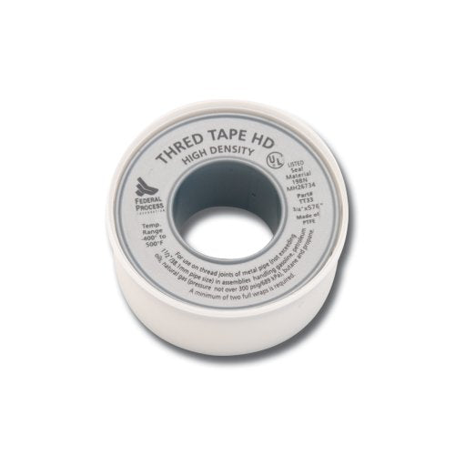 Gasoila PTFE Thread Seal Tape – Professional-Grade, 3/4 Inch x 288 Inch, High-Density Thread Tape for Plumbing, HVAC, Gas Lines, Water Pipes, and Air Compressors – Leak-Proof Seal, Non-Toxic - size: 3/4 Inch X 288 Inch Roll- 1 Pack