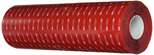 3M VHB 4910 Heavy Duty Mounting Tape - 0.75 in. x 15 ft. Transparent Double Sided Tape Roll. Tapes and Adhesives
