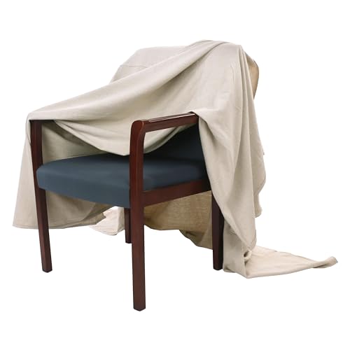 EZ Drop Painter's Large Canvas Fabric Drop Cloth for Painting (20 ft. x 20 ft.) - size: 20 Ft. X 20 Ft.