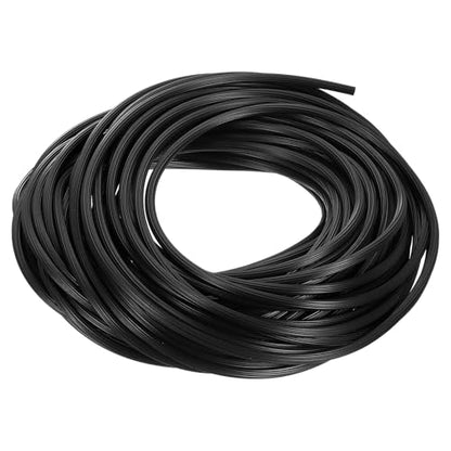 uxcell TPE Screen Spline, 0.18"x65.6ft Round Window Screen Repair Retainer Spline for Door Window Screens Replacement (20 Meter, Black) - size: 0.18" x 65.6ft