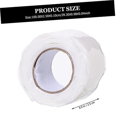 SEWACC Flexible Silicone Rubber Seal Tape for Pipe Leak Repair Heavy Duty Duct Tape for Home Weather Resistant and Compression Resistant for Ceramics