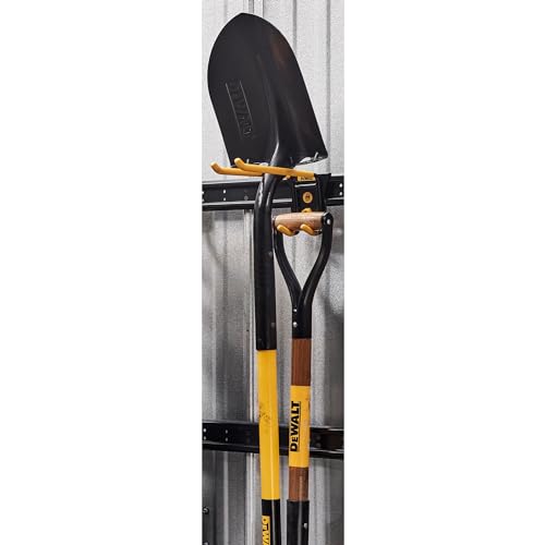 DEWALT Tool Organizer, Standard Double Hook for Long Handled tools, DEWALT Workshop Storage System Compatible (DWST82815) - style: Standard Double Hook