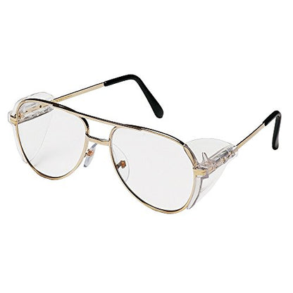 Auony Safety Glasses Side Shields,2 Pairs Slip On Clear Side Shields for Medium to Large Eyeglasses