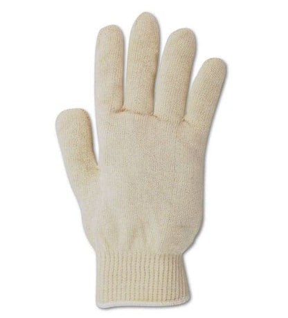 MAGID 14670KW TouchMaster Heavyweight Lisle Machine Knit Gloves, Ladies, White (12 Pair)