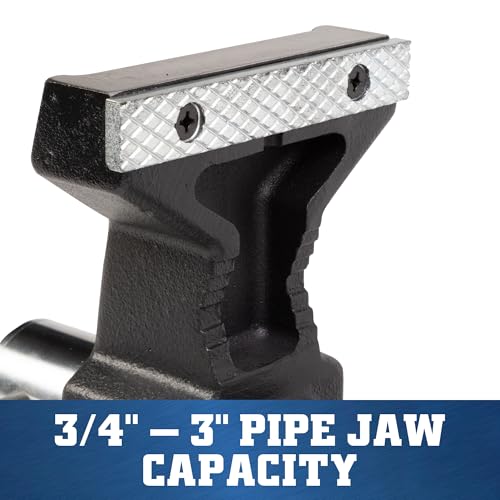 Wilton ATV All-Terrain Truck Hitch Vise, 6" Jaw Width, 5-3/4" Max Jaw Opening, 5" Throat (10010)