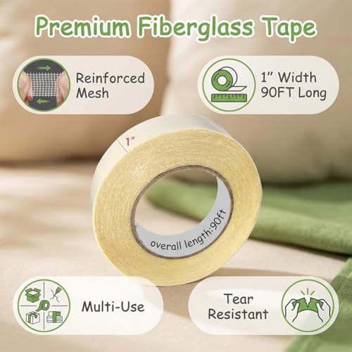 Heavy-Duty Outdoor Banner Tape – Weatherproof Adhesive for Vinyl Banners, Construction Signs & Event Display (6Units)
