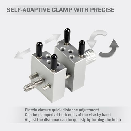 Precision Mini Vise for Hobbies & Crafts - Multi-Function Tabletop Bench Clamp for Model Building, Painting, Soldering, and Jewelry Making - Small Parts Holding Tool - style: Advanced Version