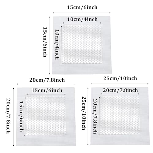 6PCS Drywall Repair Kit, 4"/6"/8" Aluminum Wall Patch with Galvanized Plate, Self Adhesive Fiberglass Dry Wall Hole Patches for Drywall Ceiling Sheetrock - size: 4"/6"/8"