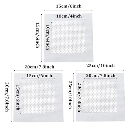 6PCS Drywall Repair Kit, 4"/6"/8" Aluminum Wall Patch with Galvanized Plate, Self Adhesive Fiberglass Dry Wall Hole Patches for Drywall Ceiling Sheetrock - size: 4"/6"/8"