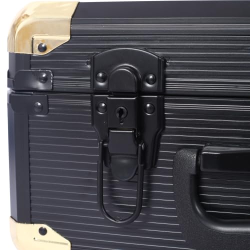 969pcs Home Repair Tool Set Kit for Men, Toolbox Storage Case with 4 Drawers, General Household Tool Kit with Rolling Tool Box, Tool Set Kit for Maintenance (Black) - color: Black