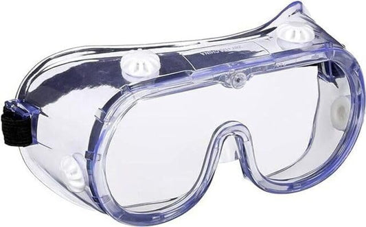 keebomed Chemical Splash/Impact Safety Goggle, Soft, Adjustable 1 -Pack