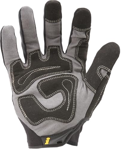 Ironclad General Utility Work Gloves GUG, All-Purpose, Performance Fit, Durable, Machine Washable (1 Pair) Black - size: 3X-Large