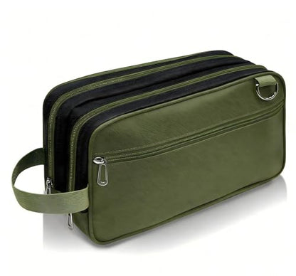 Organizer Tool Pouch Small Tool Bag with Zipper Waterproof Utility Multi Compartments Green - color: Green