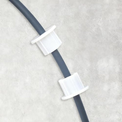 3/4 inch Wall Hole Cable Feed Through Bushings for Starlink Masonry Routing Kit Ethernet Cable grommet, 2 PCS Snap on Wall Bushing for Starlink Cable Router and Ethernet Adapter - White - style: 3/4 inch wall hole for Starlink Ethernet Cable