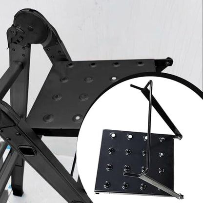 Baoblaze Ladder Work Platform Multifunction Portable Heavy Duty Stable Work Ladder Tray for Office Household Pantry Working Tools Hold