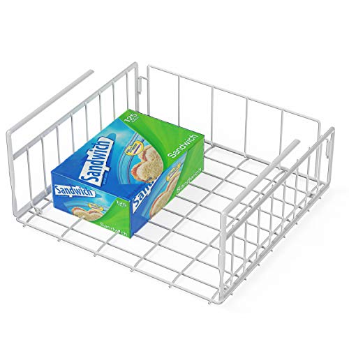 Simple Houseware Under Shelf Basket, White - size: 1 Pack