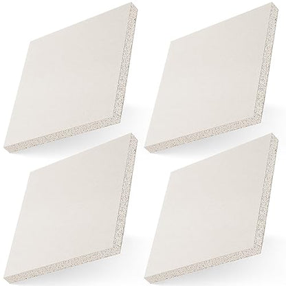 Amylove Drywall Repair Panel Drywall Patch Panel for Wall Repair(4 Pieces,12" x 12" x 1/2") - size: 12" x 12" x 1/2"