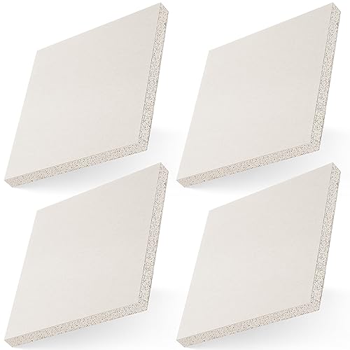 Amylove Drywall Repair Panel Drywall Patch Panel for Wall Repair(4 Pieces,12" x 12" x 1/2") - size: 12" x 12" x 1/2"