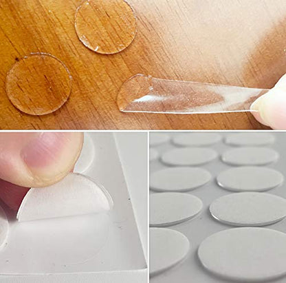 Clear Sticky Tack Adhesive Poster Tacky Putty Removable Round Putty Double-Sided Round No Traces Adhesive Sticke for Festival Decoration (350)