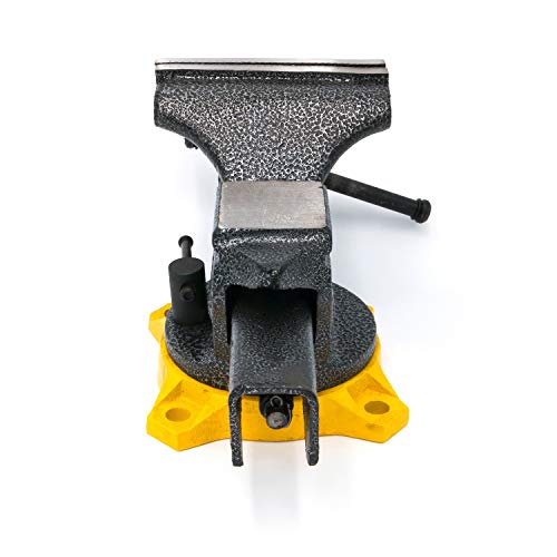 Olympia Tools Bench Vise 38-605, 5 Inches , Gray - size: 5-inch